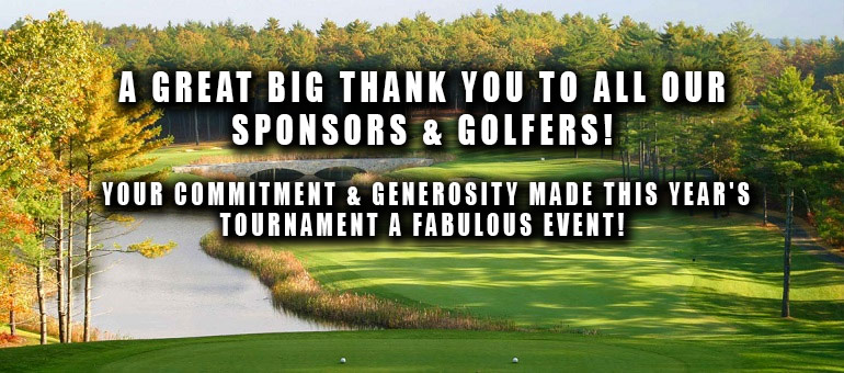 Golf event thank you